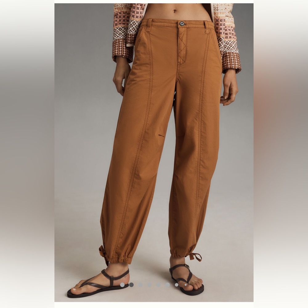 NWT Women’s XS Anthropologie Pilcro Tactical Utility Pants in Brown